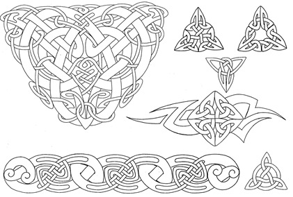 3d tattoo: Celtic Tattoo Designs